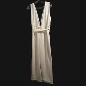 SHOWPO Jumpsuit 🤍 Leave No Trace | white bridal romper | Bachelorette party fit